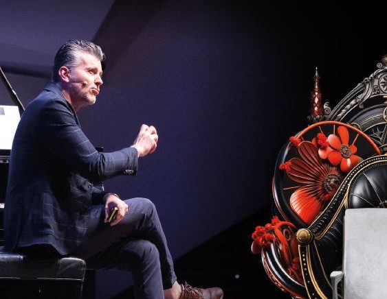 Cartel del evento «Encuentros con Ramón Gener»